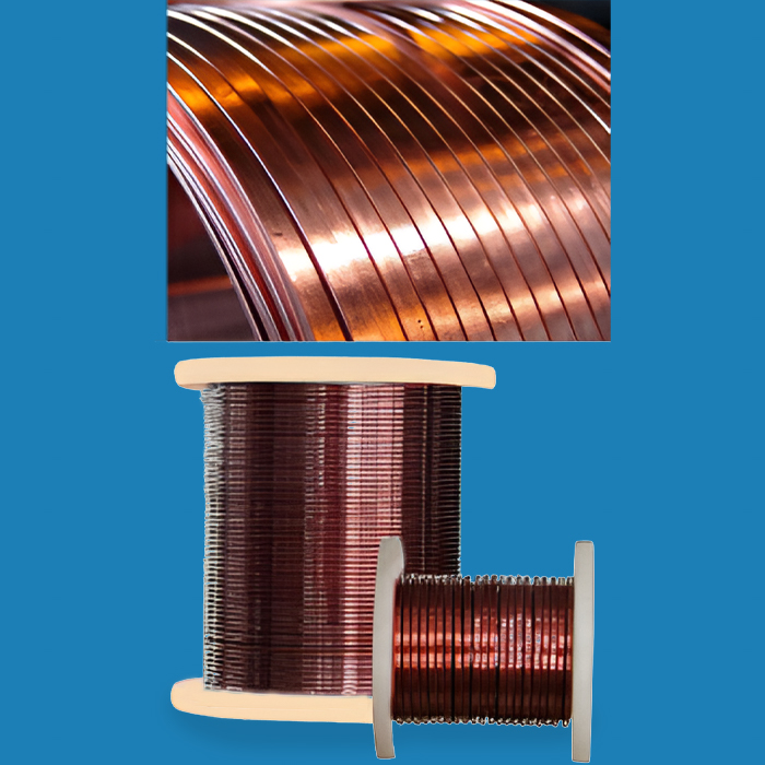 Enameled Flat Wire